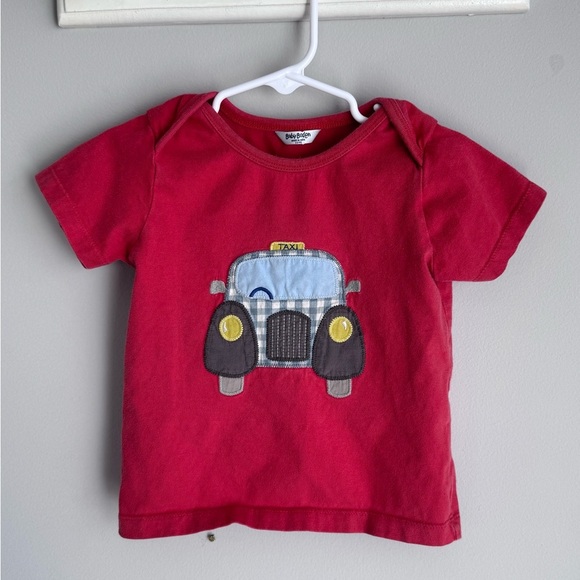 Baby Boden Taxi Red Tee - Picture 1 of 5